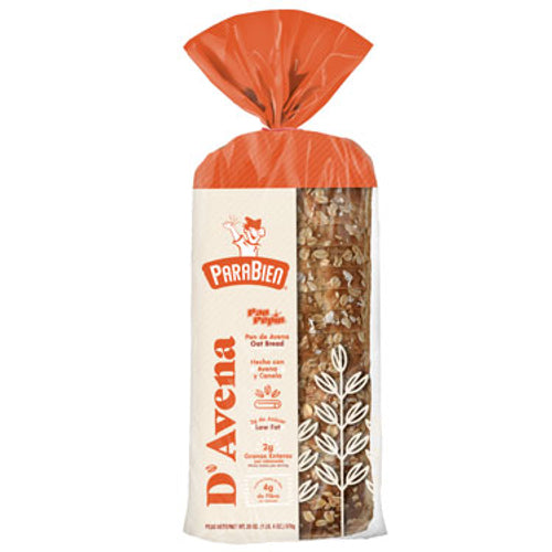 Pan de avena, Parabien 20 oz