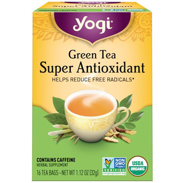 YOGI TEA GREEN TEA SUPER ANTIOX 1.12 OZ