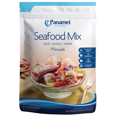 PANAMEI SEAFOOD MIX CHINA 1 LB