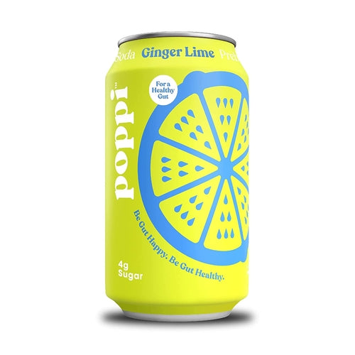 Poppi Ginger Lime Prebiotic Soda