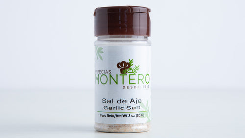 Sal de ajo, Montero, 3 oz