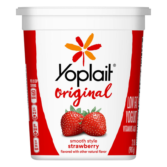 Yoplait - Yogur Bajo en Grasa "Strawberry"