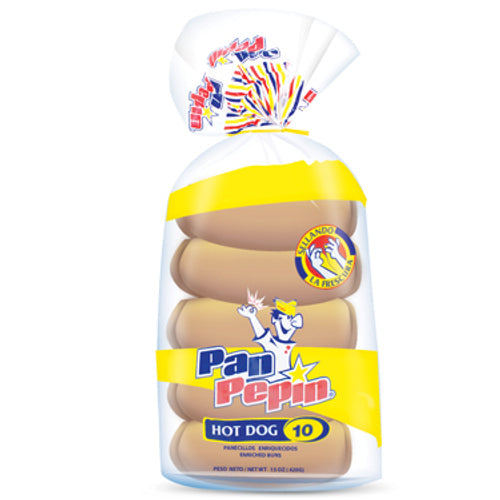 Pan Pepin hot dog